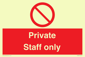 Private Staff Only